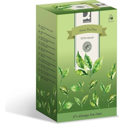 Q-Connect Zelený čaj Pure 20 x 1,8 g