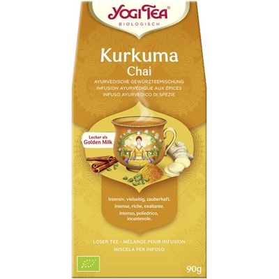 Yogi Tea BIO Yogi Tea Kurkuma Chai sypaný 90 g