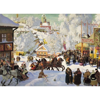 D-Toys Kustodiev Maslenitsa 1000 dielov
