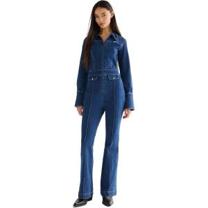 WRANGLER Гащеризон Wrangler Retro Catsuit long sleeve jumpsuit - Blue (Easy Rinse)