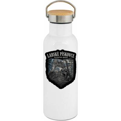 123TRIKO termoska Labské pískovce, Slunečná brána, rytý tisk 500 ml