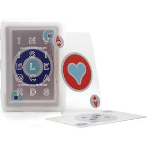 Kikkerland Карти за игра Kikkerland - Invisible Cards (GG04-S)