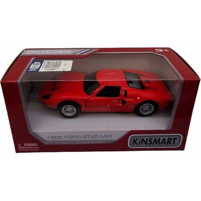 Kinsmart Kovový model Ford GT40 MKII 1966 1:32