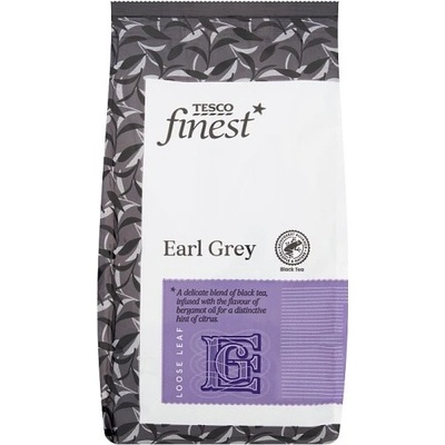 Tesco Finest Earl grey aromatizovaný čierny čaj sypaný 125 g