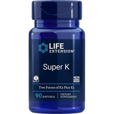 Life Extension Super K 2600 mcg [90 Гел капсули]