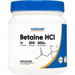 Nutricost Betaine HCL Powder [507 грама] Неовкусен