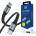 3mk Protection Кабел 3mk Hyper N-Series, от USB C(м) към USB C(м), 2m, 240W, черен