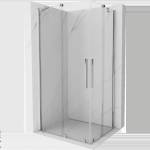 Mexen Velar Душ кабина Duo с плъзгащи се врати 90 x 80 см, прозрачна, хром (871-090-080-02-01)