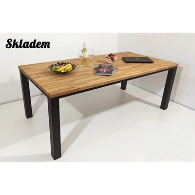 MAJADESIGN Jídelní stůl ECHT I8 - 1000x2000 - MASIVNÍ DUB
