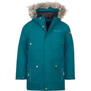 TROLLKIDS Детско яке парка Trollkids Kid's Nordkapp Jacket Parka - Deep Lagoon - размер 92 (EU) (703-2239-0811)