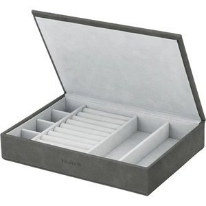 BLOMUS Кутия за бижута SAHLA, размер M - цвят сив (Pewter) (BLOMUS-68322)