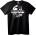 NOONEBRAND Тениска Космическа Луна - 2XL, White