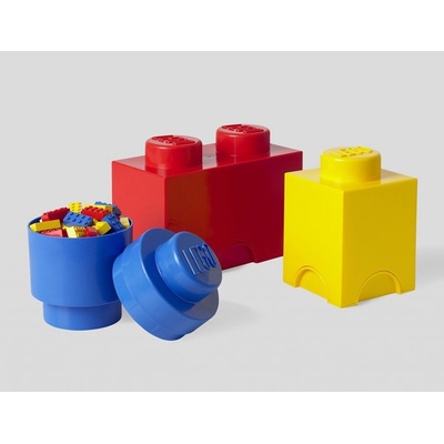 LEGO® úložné boxy Multi-Pack 3 červená