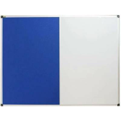 Bi-Office Textilní a magnetická tabule Bi-Office, 90 x 120 cm 34580