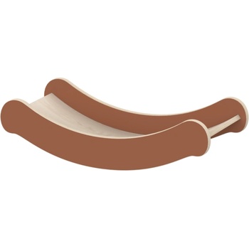 FLEXA Дървена балансираща дъска за деца червена Play