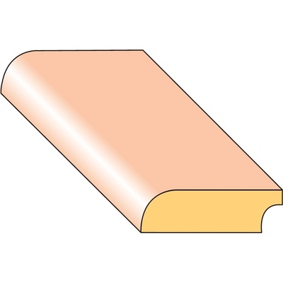 Lišta podlahová P5 smrk nastavený 27×9×2000 mm, 25 ks/bal