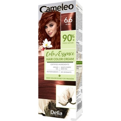 Delia Cameleo Color Essence barva na vlasy 6.6 Ruby 75 g