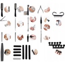 Soulima 21447 Sada nástrojů pro pedikúru černá 31 ks