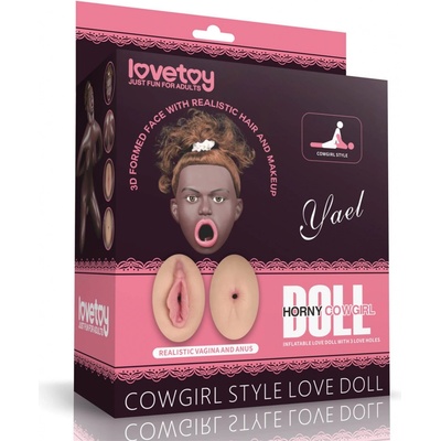 Lovetoy panenka nafukovací Cowgirl Style Love Doll – Zboží Mobilmania