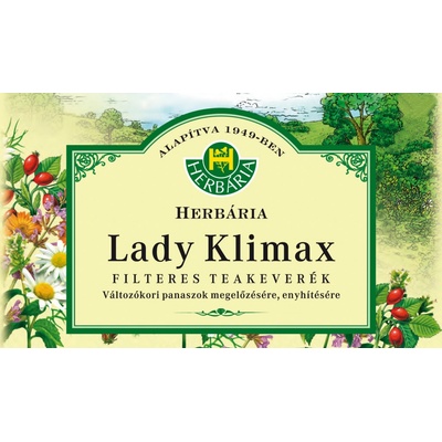 Herbária Lady Klimax porciovaná zmes čajov 20 x 1,2 g