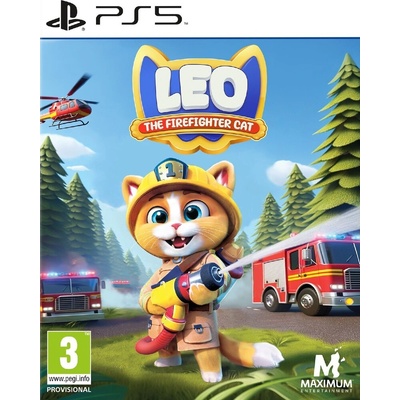 Leo the Firefighter Cat
