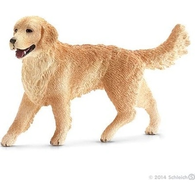 Schleich 16395 Zlatý retrívr fena – Zboží Mobilmania