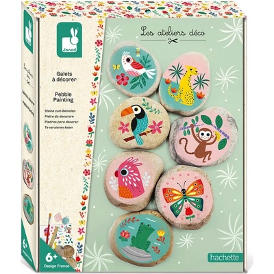 Janod Творчески комплект Janod - Декориране на камъчета (J07922)