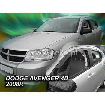 HEKO Ветробрани за DODGE AVENGER (2008+) Sedan - 4бр. предни и задни (13412)