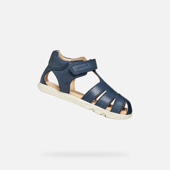 Geox Тъмносини детски боси сандали Geox Sandal Steppieup B Geox | Sin | Момчешки | 24