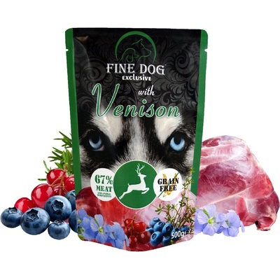 Fine Dog XXL se zvěřinou 500 g