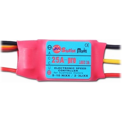Regulátor otáček 25A SUNRISE Model LBEC- 2A