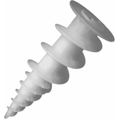 WT WINTECH Turbo hmoždinka 10 × 35 nylon do sádrokartonu, 100 ks