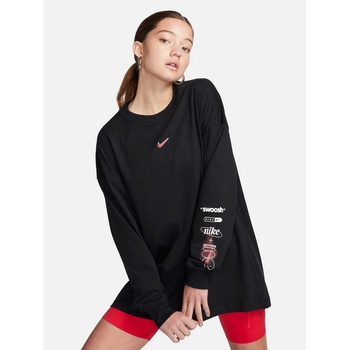 Nike Блуза w nsw ls tee bf print sw
