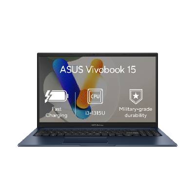 ASUS Vivobook 15/ X1504VA/ i3-1315U/ 15, 6"/ FHD/ 8GB/ 512GB SSD/ UHD/ W11H/ Blue/ 2R X1504VA-NJ908W