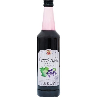 Jan Blahovec Hýskovský sirup Černý rybíz 0,6 l