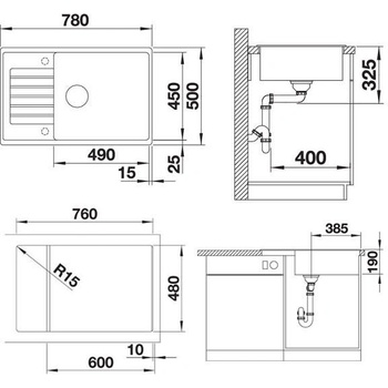 Image 1 of BLANCO ZIA XL 6 S Compact (523277)