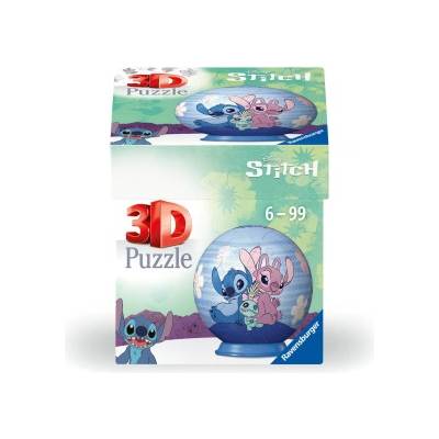 Ravensburger 3D Puzzle 11597 - Puzzle-Ball Disney Angel - für große und kleine Stitch Fans ab 6 Jahren