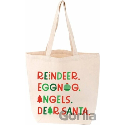 Gibbs M. Smith Inc Christmas List taška Tote Bag