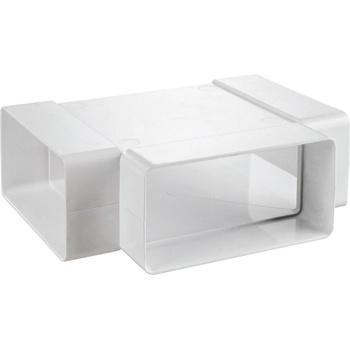 Image 1 of Dalap Т-образно PVC разклонение за правоъгълни въздуховоди 204x60 мм (838)