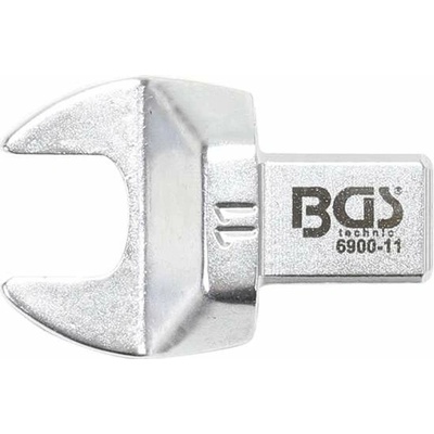 BGS Technic Nástrčný plochý otevřený klíč 11 mm s upnutím 9x12 mm BGS 6900-11