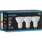 Mexen Nova 3x LED крушка GU10, 10W, Студена - 6500K, 1055 lm - L108-GU10-1065-01x03 (L108-GU10-1065-01x03)