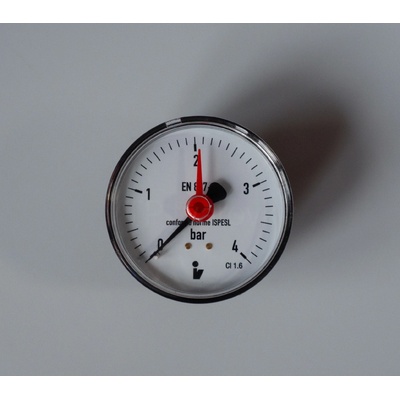 STENO Tlakoměr 63 0-4 bar 1/4" zadní M4Z – Hledejceny.cz