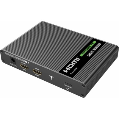 Techly IDATA HDMI-KVM67 KVM extender Transmitter & receiver