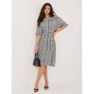 Italy Moda Дамска ежедневна рокля модел 32807-1.17P Italy Moda цвят черен