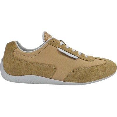Jack Wills Маратонки Jack Wills Women's JW Yosemite Suede Lace Up Low-Top Trainers - Sand/White