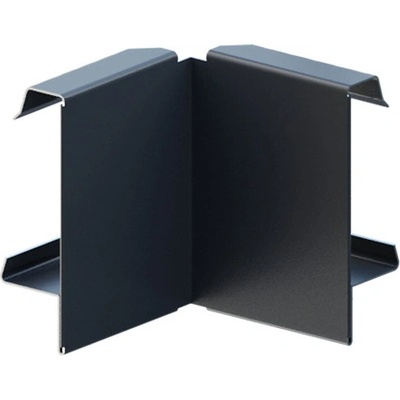 Satjam Kwadra Kút masky žľabu hranatý 0,6 mm RAL 7016 antracit