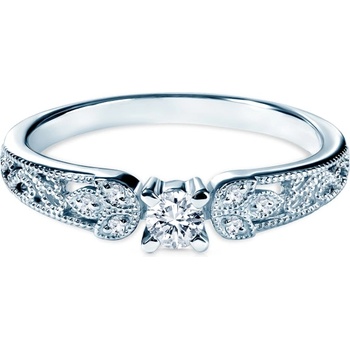 SAVICKI Годежен пръстен Savicki: бяло злато, диаманти