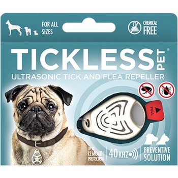 Tickless pet Ultrazvukový odpuzovač klíšťat a blech pro psy barvy beige 1 kus