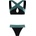 Protest Дамски комплект бикини Protest Women's PRTKalai Bikini Bikini - True Black - размер 36 (150-6514-0112)
