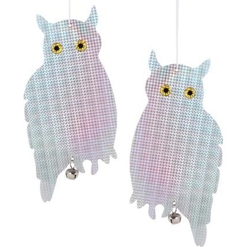 Toro Plašič ptáků Sova 20 x 41,5 cm 2 ks